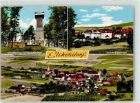 97461 W8729 Eichelsdorf , Unterfr - Aussichtsturm Schwedenschanze Kloster