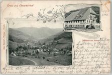 79215 W7807 Oberprechtal - 1905 Gasthaus zur Sonne