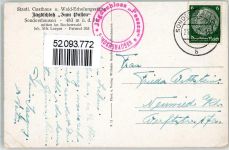 99706 O5400 Sondershausen , Thür - Gasthaus Jagdschloss Zum Possen