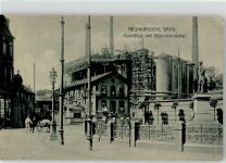 66538 W6680 Neunkirchen , Saar - Stummdenkmal Hochofen