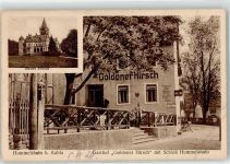 07768 O6901 Hummelshain Collage Gasthaus Goldener Hirsch Neues Schloß