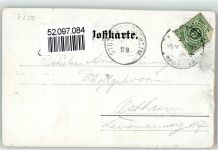 71229 W7250 Leonberg , Württ 1899 Lithographie Stadtkirche Rathaus Löwen Apotheke Solitude