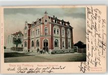 04654 O7233 Frohburg 1907 Lithographie Gasthaus Bürgerhof