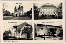 Freyhan Cieszkow - Kath. Kirche Schloss Gasthaus