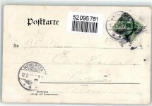 29303 W3102 Hermannsburg 1906 Lithographie Pfarrhaus Missionshaus