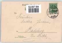 01454 O8107 Liegau-Augustusbad 1900 Lithographie Forellenschänke Radeberg