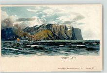 Nordkapp Lithographie