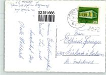 87527 W8972 Ofterschwang - Kirche Rotspitz Nebelhorn Rubihorn Daumen Entschenkopf