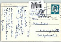 26548 W2982 Norderney - Hafen Dampfer Ankunft Frisia Anlegestelle