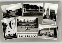 26180 W2902 Rastede - Kirche Schwimmbad