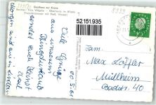 88179 W8999 Oberreute , Allgäu - Gasthaus Zur Krone Fritz Wägele