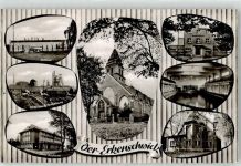 45739 W4353 Oer-Erkenschwick - Rathaus Zeche Bücherei Kirche Schwimmbad