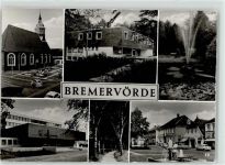 27432 W2740 Bremervörde - Kirche Springbrunnen Schule