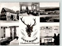 35099 W3559 Ernsthausen , Kr Frankenberg, Eder - Gasthaus Pension Jägerhof