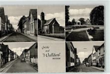 64546 W6082 Walldorf , Hess - Dorfstrasse Kirche Anlage