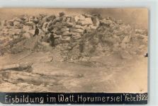 26434 W2942 Horumersiel - Eisbildung im Watt 1922