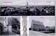 55291 W6501 Nieder-Saulheim - Kriegerdenkmal Schule