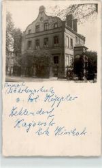 10115 W1000 Zehlendorf Foto AK Privat Mädchenschule Ort handschriftlich