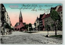 10115 W1000 Neukölln 1915 - Schillerpromenade Genezareth Kirche