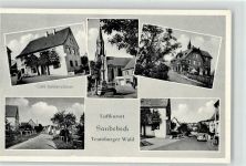32839 W4939 Sandebeck - Cafe Seidensticker Kirche VW Käfer