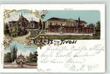 1120 Wien 12. Bezirk, Meidling Lithographie Meierei Tivoli Ober Meidling