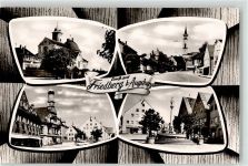 86316 W8904 Friedberg , Bay - Kirche Elektrohandlung Säule