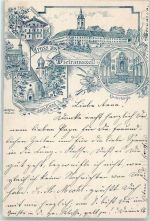 83623 W8157 Dietramszell 1897 - Klosterkirche Maria Elend