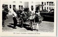 Estoril - Tracht Blumehändler Karren
