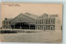 Cadiz La Estacion AK Bahnhof Spanien