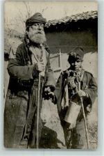 Blinder Bettler AK Blinde 1916 Privatfoto AK