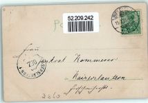 W2850 Bremerhaven Straße Bürgermeisterschmidtstr. , Straßenbahn AK Seide (imitiert) 1901