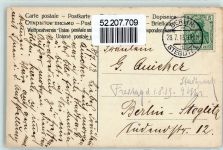 W1000 Berlin Mitte sign. Hans Friedrich AK Kunstausstellung 1913 Künstlerkarte