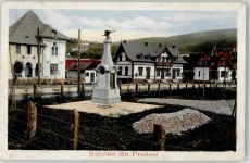Predeal 1917 - Denkmal