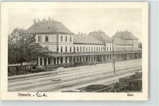 Simeria Fischdorf, Pischk 1924 - Bahnhof