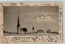 Vaasa Vasa 1902 Mondschein före branden