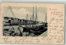 Santander 1901 - Hafen Darsena de Molneda AK