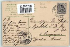 O8000 Dresden Jugendstil AK Kunstausstellung 1906