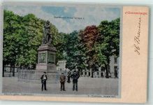 ´s-Gravenhage Denkmal Prins Willem I AK Seide (imitiert) 1902
