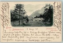 39034 Schluderbach Carbonin 1898 - Südtirol