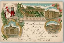 Prerov Prerau 1898 Lithographie