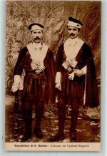 San Marino - Costume dei Capitani Reggenti Trachten