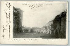 12030 Scarnafigi 1902 - Piazza principale