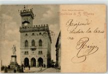 San Marino - Denkmal Schloss