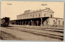 Focsani 1917 - Bahnhof Eisenbahn