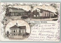Kolin Köln an der Elbe Lithographie Velky Osek Groß Wossek