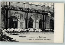Port Louis - 3rd prayer of Mahometans in their Mosque