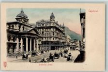 Kapstadt Cape Town - Adderley Street Straßenbahn Kutschen
