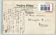 Madrid Estacion del Norte AK Bahnhof Spanien 1913