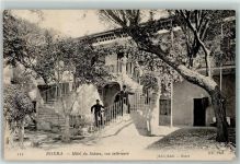 Biskra - Hotel du Sahara Treppe
