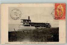 Le Sternwheel Gouverneur Ballay Schiff